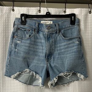 Abercrombie & Fitch The 4” Mom Short High Rise 26 2